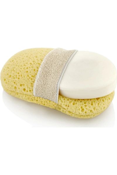 MorPort Bath Sponge for Newborn Baby - Kids Bath Loofah with Soap Putting Pocket