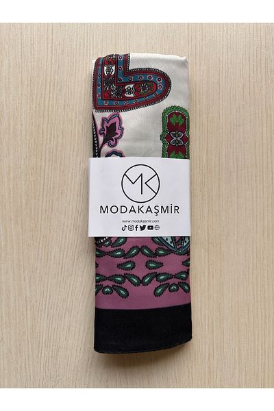Modakaşmir Modakaşmiş Soft Ethnic Shawl Pattern 1 Color 11 190X75