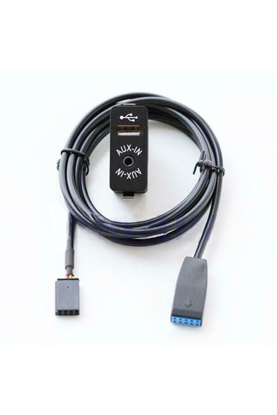 Techmaster Bmw E46 2001-2005 Usb Aux Kablosu Bağlantı Aparatı Sku59