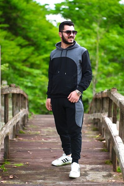 Merry Store Σετ φόρμας Unisex 2 Thread Seasonal Comfortable Fit