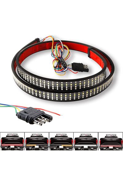 Techmaster Pick up Off Road 4X4 Luggage 5 Modes with 4 Rows of Led Signals 120cm
