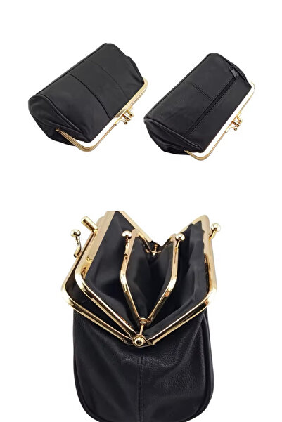 rinkadoll Soft Leather Small Clip Bellows Wallet - New Design