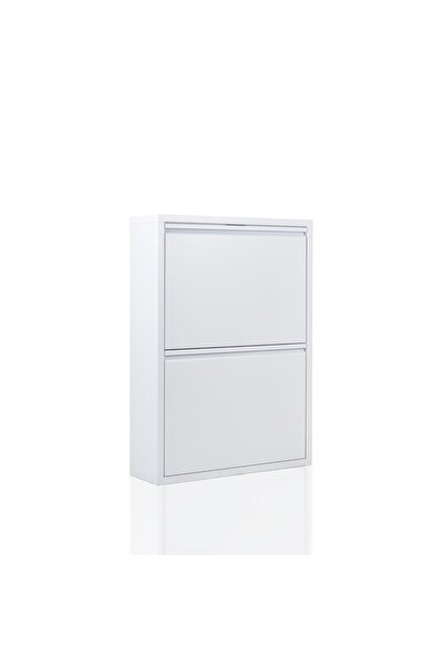 Arinna 2’li Beyaz Metal Ayakkabılık