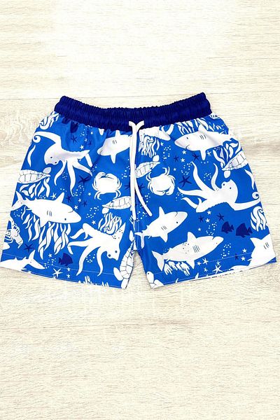 My Kids Wear Pantaloni scurți de baie pentru copii din țesătură parașută