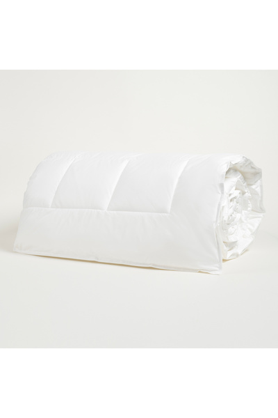 Zsa Zsa Zsu Riva Kıng Sıze Pamuk %100 Mikroelyaf Yorgan 235x215 Cm Ekru