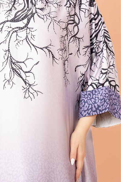 IKKXA Abstract Design Modern Jalabiya