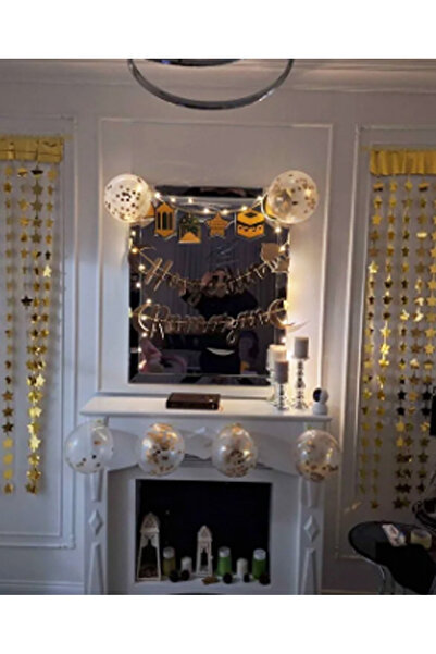 Hayaller Dükkanı Led Işıklı Hoşgeldin Ramazan Yazısı Ramazan Bayramı Tavan Sü...