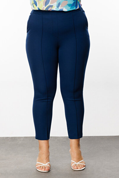 Ekol Мінімалістичні жіночі брюки середньої довжини - висока талія, зручні, стильні