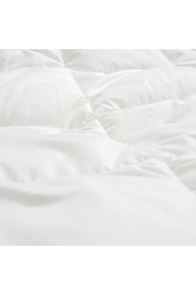 Zsa Zsa Zsu Riva Kıng Sıze Pamuk %100 Mikroelyaf Yorgan 235x215 Cm Ekru