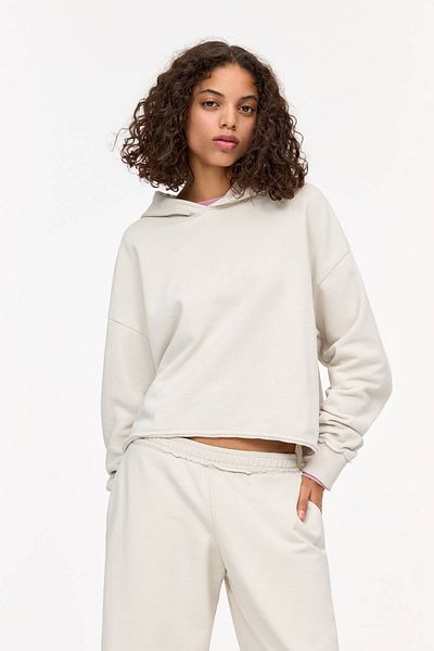 Pull & Bear Hoodie with frayed hem
