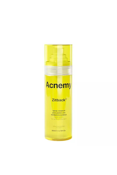 Acnemy ACNEMY ZITBACK tělový sprej na akné s kyselinami 80 ml - tělový sprej ...