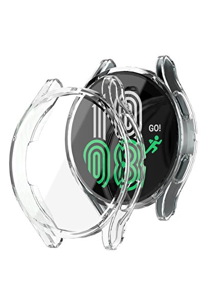 Techmaster Samsung Galaxy Watch 5 44mm Silikon Kapak Kılıf Ekran Koruyucu
