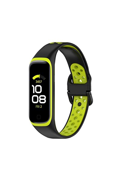 Techmaster Samsung Galaxy Fit 2 R220 Uyumlu Spor Silikon Kordon Kayış