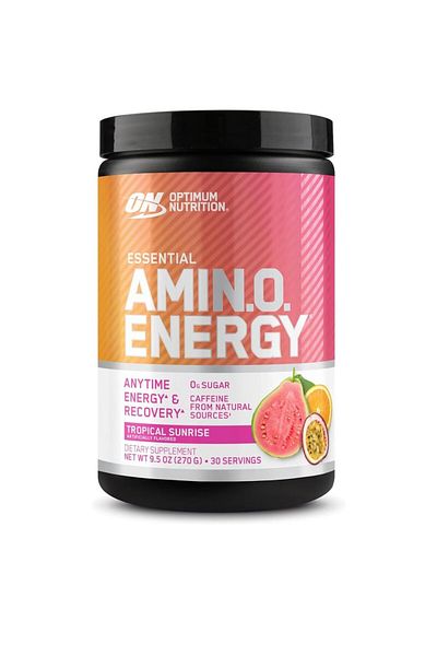 Optimum Nutrition Amino Energy, Tropical Sunrise, 30, Support Energy
