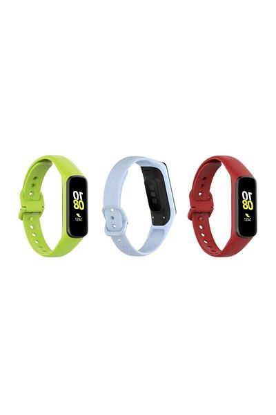 Techmaster Samsung Galaxy Fit 2 Compatible R220 Tme Silicone Cord Strap Set of 3