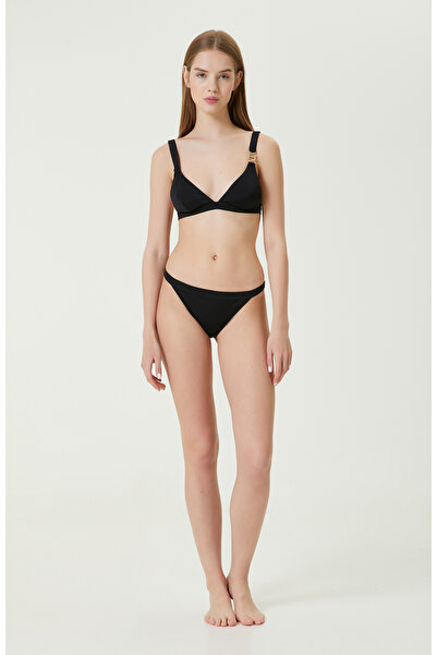 Network Siyah Penye Üçgen Bikini Takımı