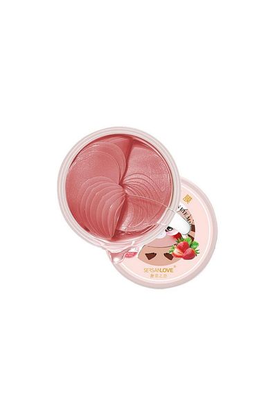 Other SERSANLOVE Tampoane pentru ochi cu hidrogel cu acid hialuronic și extracte naturale 60 buc. Căpșuni, 90g