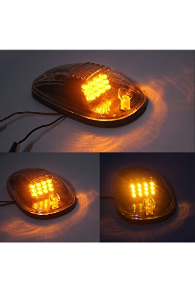 Techmaster 5li Set 16 Ledli Universal Pick Up 4x4 Araç Üstü Park Sis Lambası