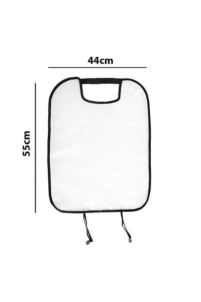 Techmaster 2Pcs Anti-Dirt Scratch Vehicle Auto Seat Back Protection Mesh