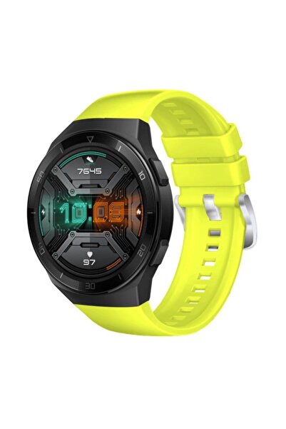 Techmaster Huawei Watch Gt2e Tam Uyumlu Pim Tasarım Silikon Kordon Kayış