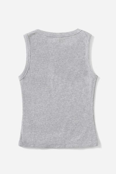 Merry See Πολύχρωμο Γυναικείο Crop Top - Αμάνικη Μπλούζα