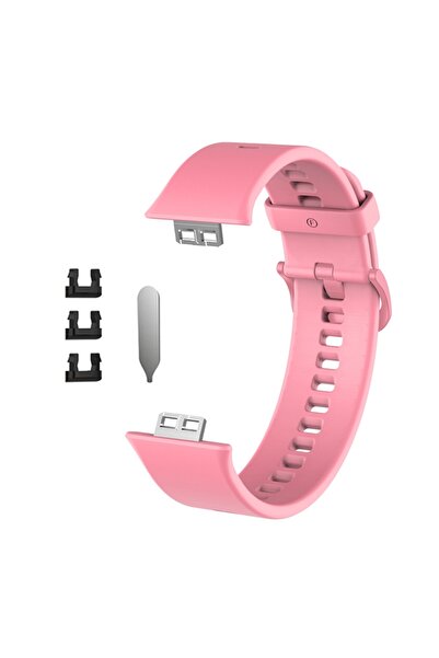 Techmaster Huawei Watch Fit Uyumlu Silikon Kordon Kayış