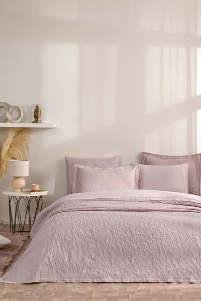 Özdilek Violet Double Bridal Set