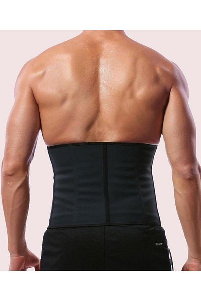 MİSTİRİK Tvigoso Model 4 - Graduated Latex Corset, Slimming Belly and Waist, Shaping Black Color