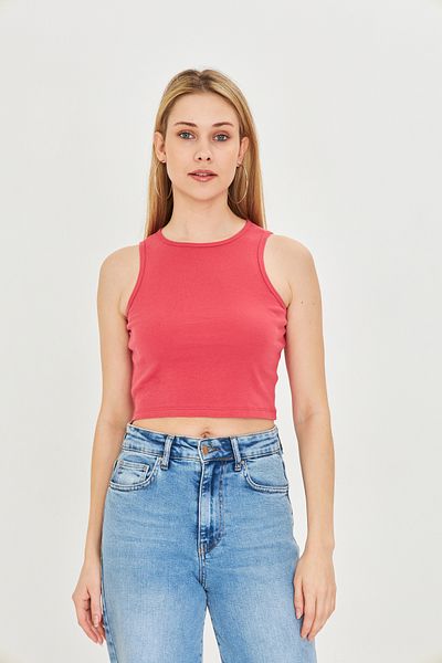 Dİ GİYİM Women's Ribana Crop Sneakers