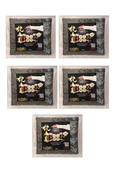 PergeFood Kurutulmuş Sushi Yosunu Sushi Yaki Nori 10 Yaprak X5 Adet 50 Yaprak