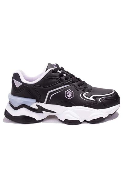lumberjack Negru Pu chiq - Pantofi sport ortopedici casual pentru femei