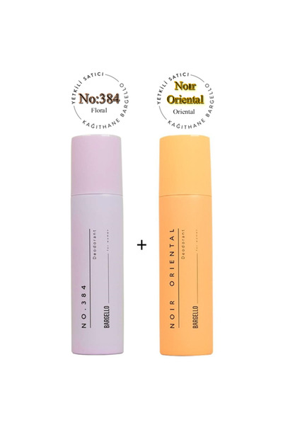 Bargello No:384 Noır Oriental Kadın Floral / Oriental Deodorant 150ml - Mnms1...