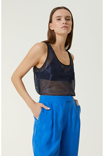 Network Lacivert Bluz