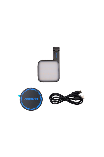 APUTURE Amaran Go MagSafe Mobil LED Işık (Siyah)