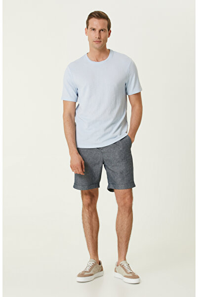 Network Lacivert Keten Şort