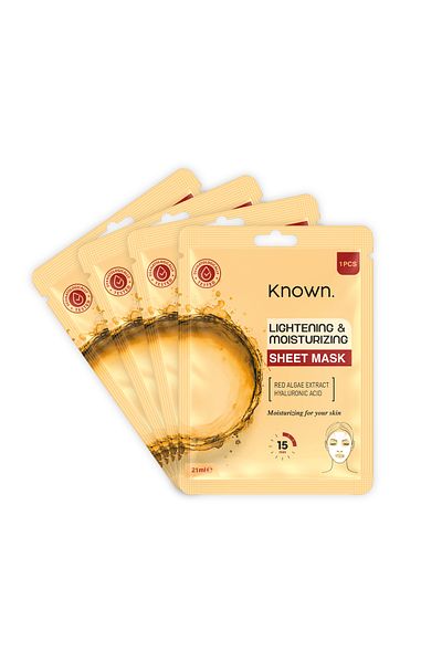 KNOWN. Known Intensive Moisturizing Face Mask (4Pcs)