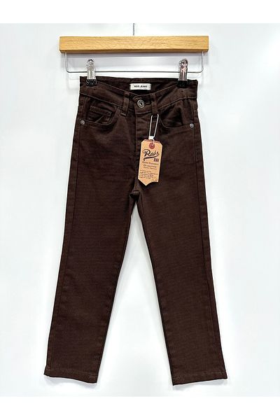 rois Children's Dark Beige Licra Pants