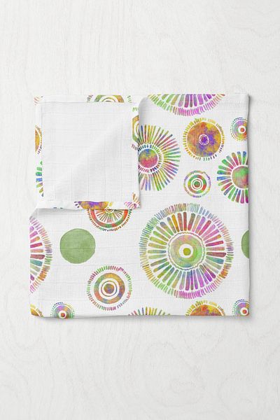 Wheeppo Premium Digital Printing Muslin Blanket Maya - 75x100 cm