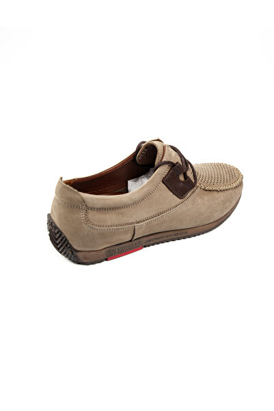 JAMES FRANCO 5092 Сірий нубук шкіряні чоловічі повсякденні черевики