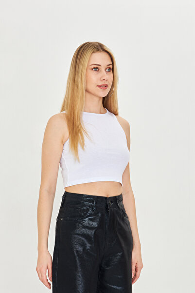 Dİ GİYİM Women's Ribana Crop Sneakers