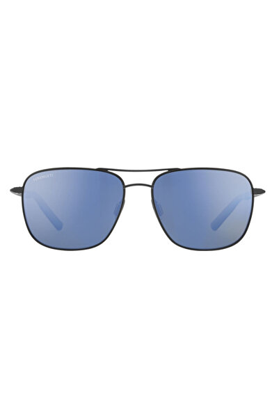 Serengeti Serengeti Spello 8797 Unisex Smoked Angular Frame Sunglasses