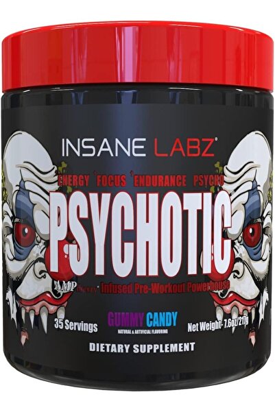 insane labz حلوى جيلاتينية سايكوتيك 217 جرام 35 جرعة
