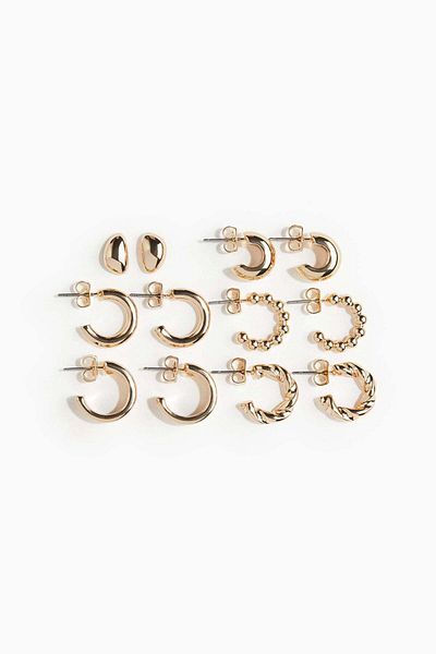 H&M 6 pairs earrings