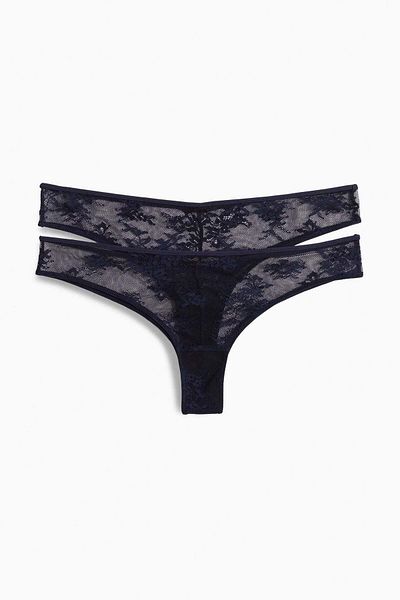 H&M 2-pack lace Brazilian briefs