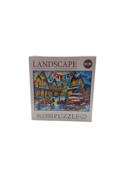 Zoe 1000 Pieces Puzzle-Evil Winter Streets