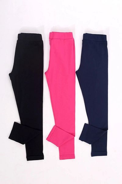 COSBA kids wear Дълъг чорапогащник от 3 части за момиче от памучен ликра
