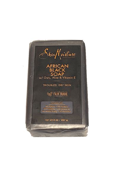 Shea Moisture African Black Soap with Shea Butter - 227g