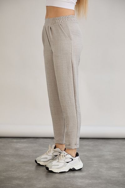 HOFY Flamed Linen Trousers
