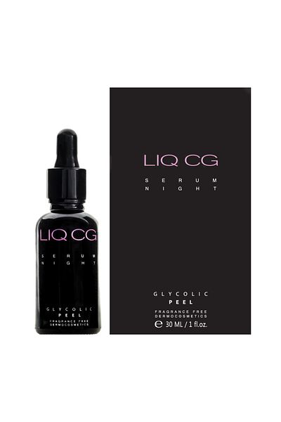 Other LIQ CG Serum Night 7% Glycolic PEEL 30 ml - Smoothing night serum - peeling