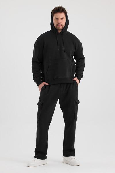 TENA Ανδρικό φούτερ με κουκούλα με τρεις κλωστές